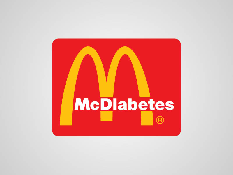 Eerlijke logo's Mac Donalds