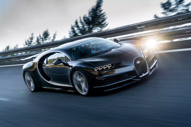Bugatti Chiron snelheid 2