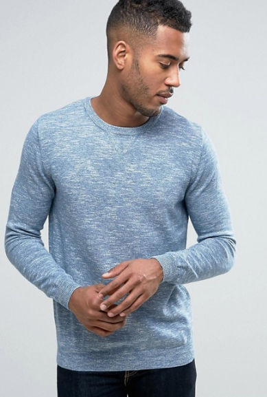 layeren-blue-sweater-manman