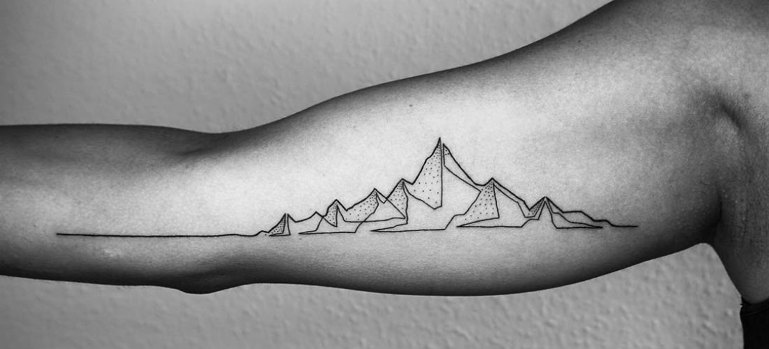 Ongebruikt Tattoo inspiratie: minimalistische one-line tattoo's | MAN MAN TD-73