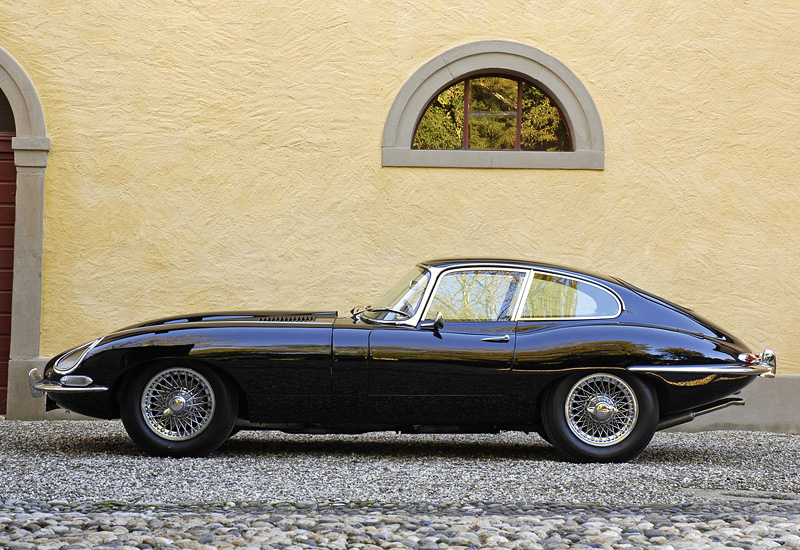 1961 Jaguar E-Type; top car design rating and specifications