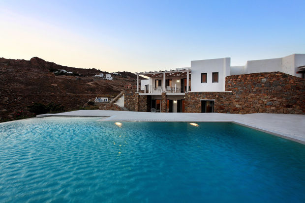 Griekenland mykonos luxe villa man man mansion vakantiehuis 2