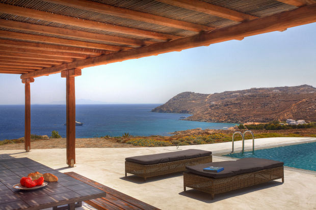 Griekenland mykonos luxe villa man man mansion vakantiehuis 3