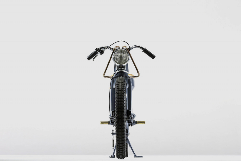 Deus-Elektrische motorfiets-blauwe motorfiets-motor-Australië-Hunda- MAN MAN