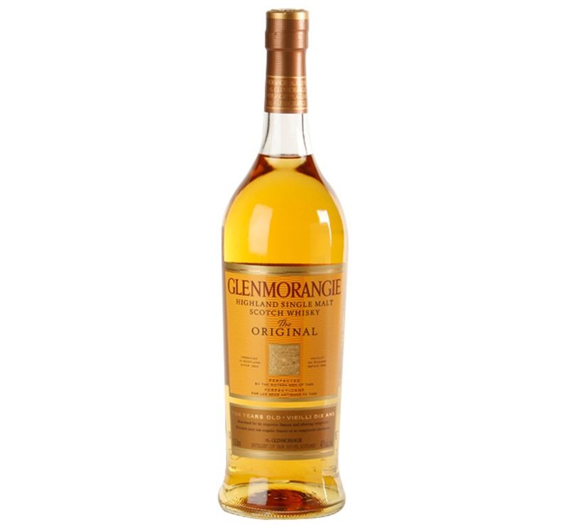 Glenmorangie scotsch whiskey 10 man man