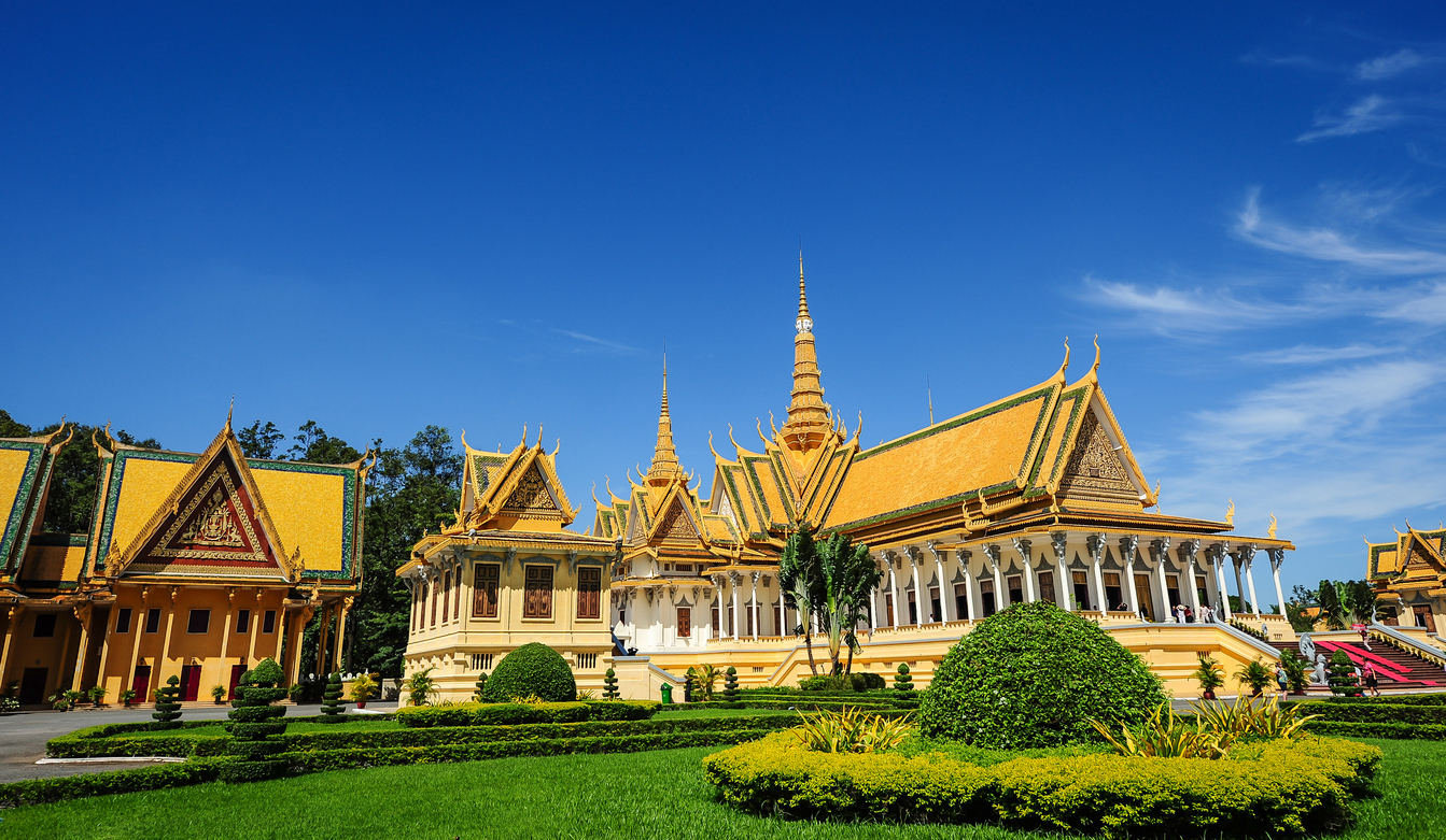 The Royal Palace In Phnom Penh, Cambodia