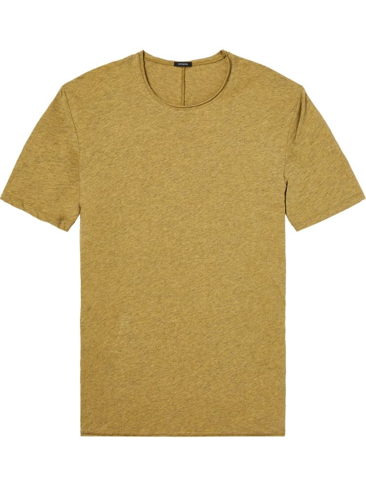 T-shirt geel MAN MAN