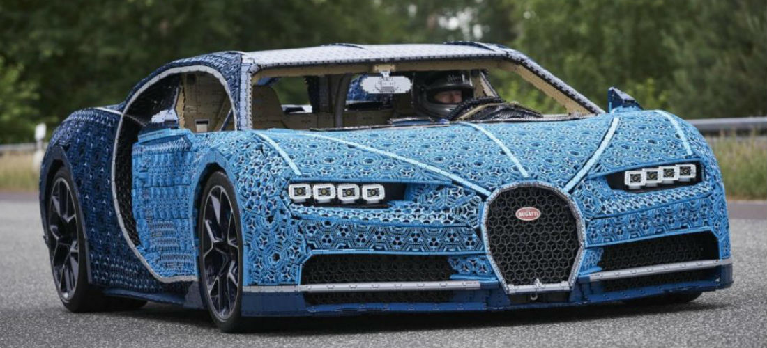 Bugatti Chiron van LEGO