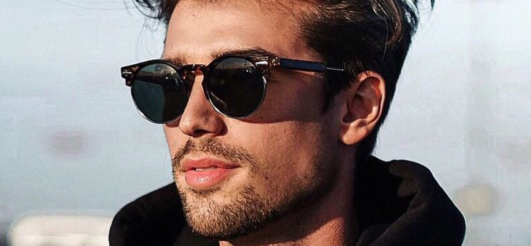 De zeven schoonheden van mannen op een rij