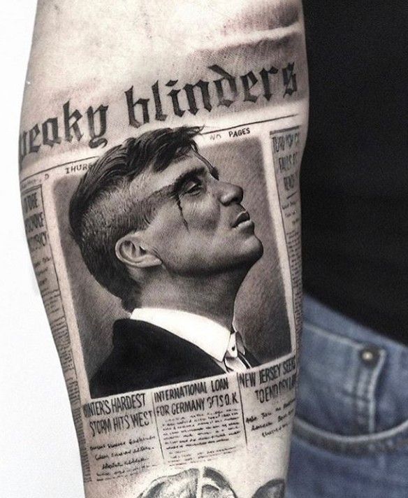 Peaky Blinders tattoo