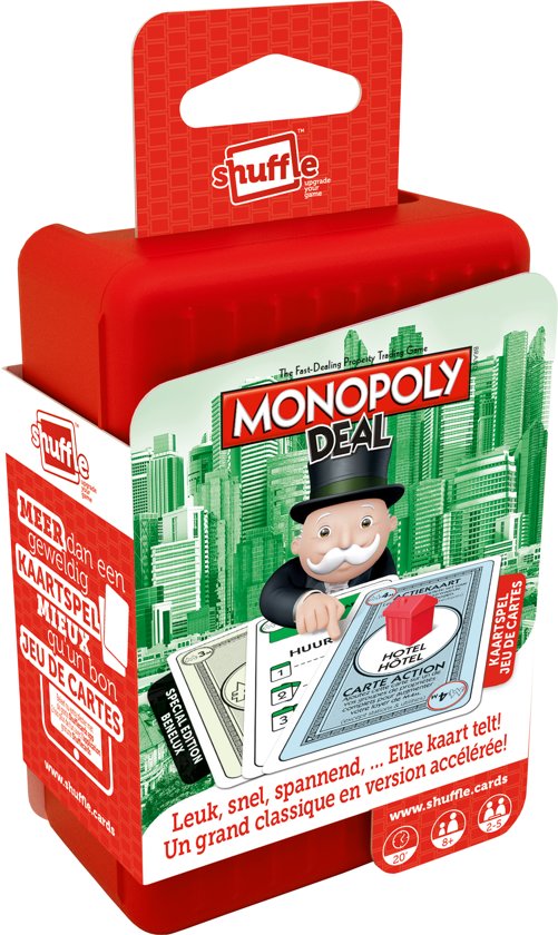 monopoly deal kaartspel 2 personen