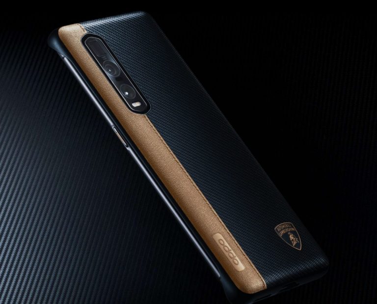 De limited edition Lamborghini smartphone van OPPO is