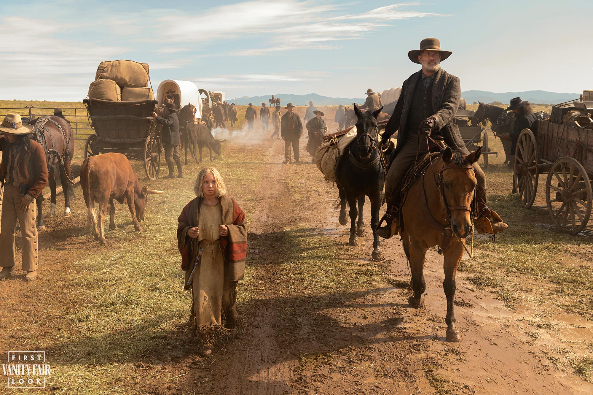 news of the World met Tom Hanks western film