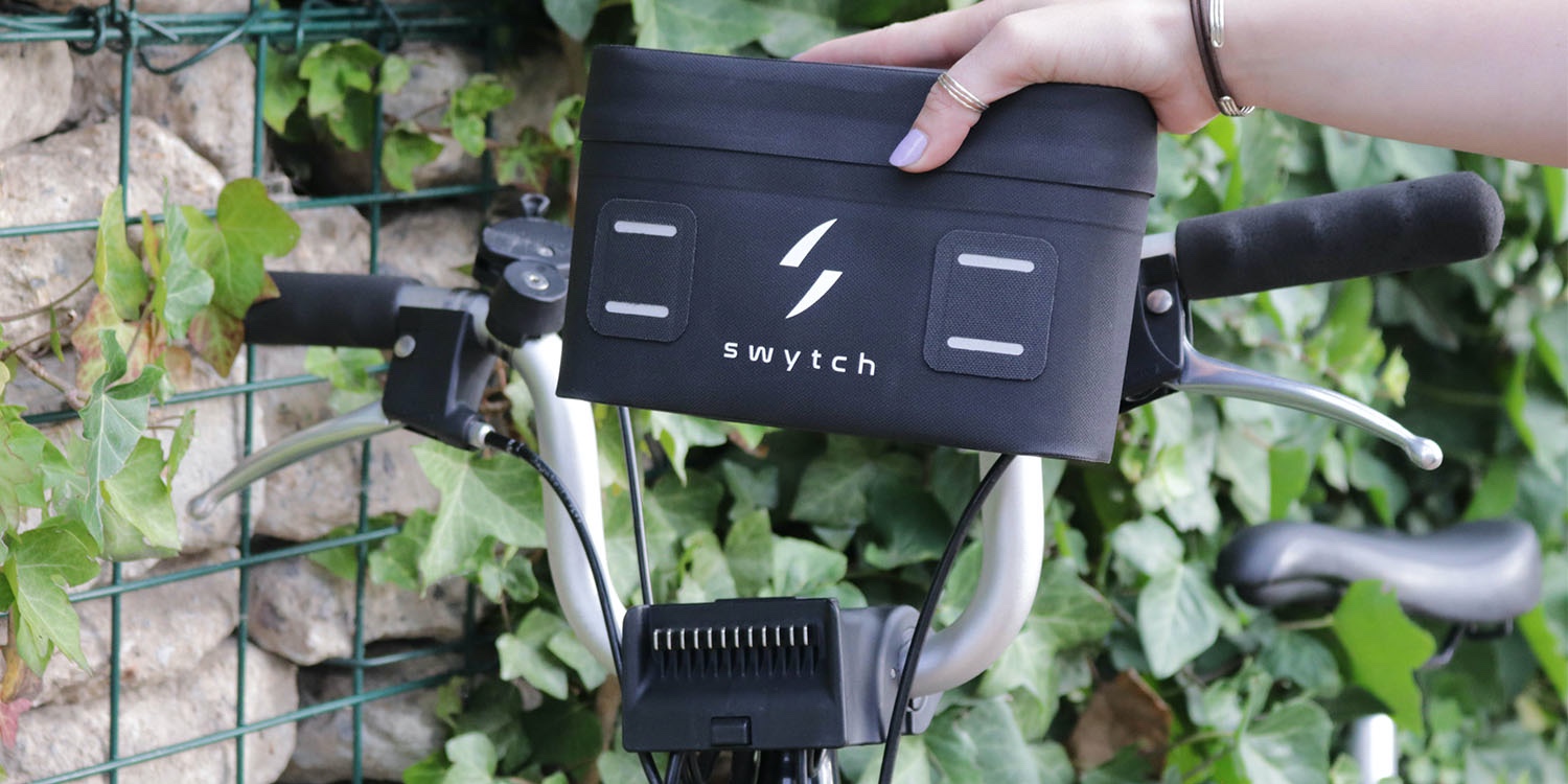 Met dit kleine tasje wordt iedere normale fiets een ebike MAN MAN