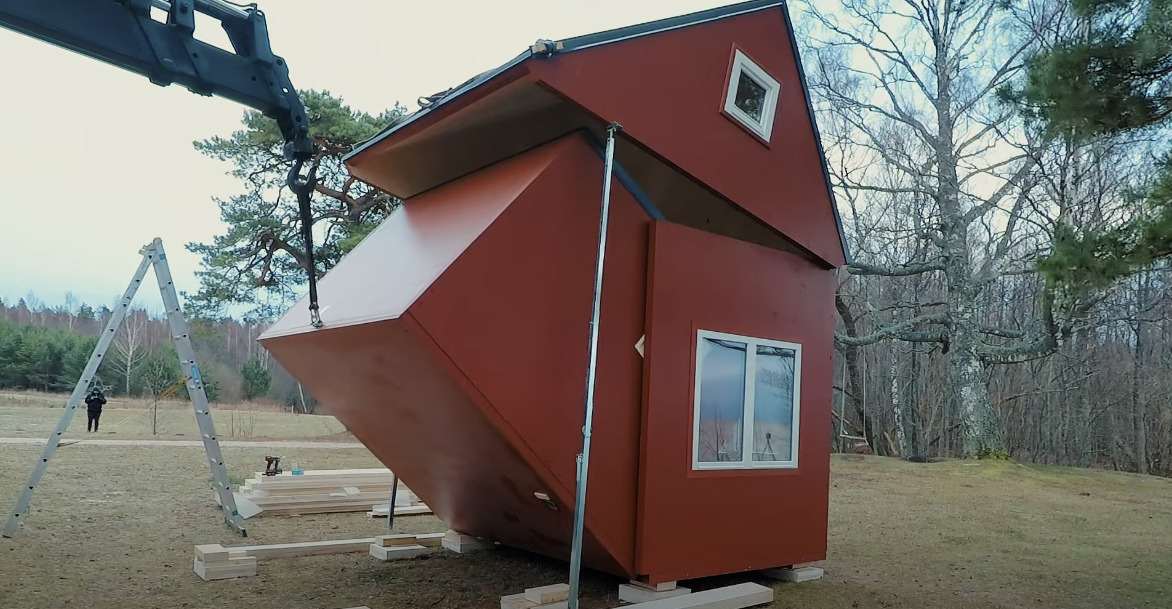 opvouwbare mini-huis