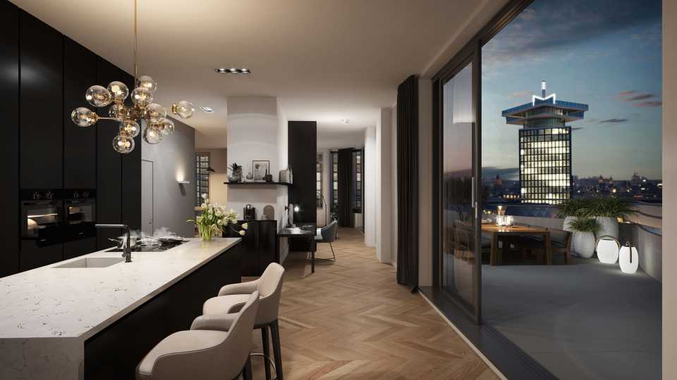Gordon koopt luxe penthouse Amsterdam