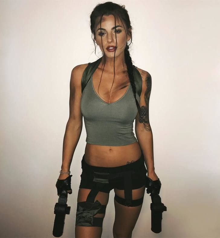 Lara Croft pakje halloween