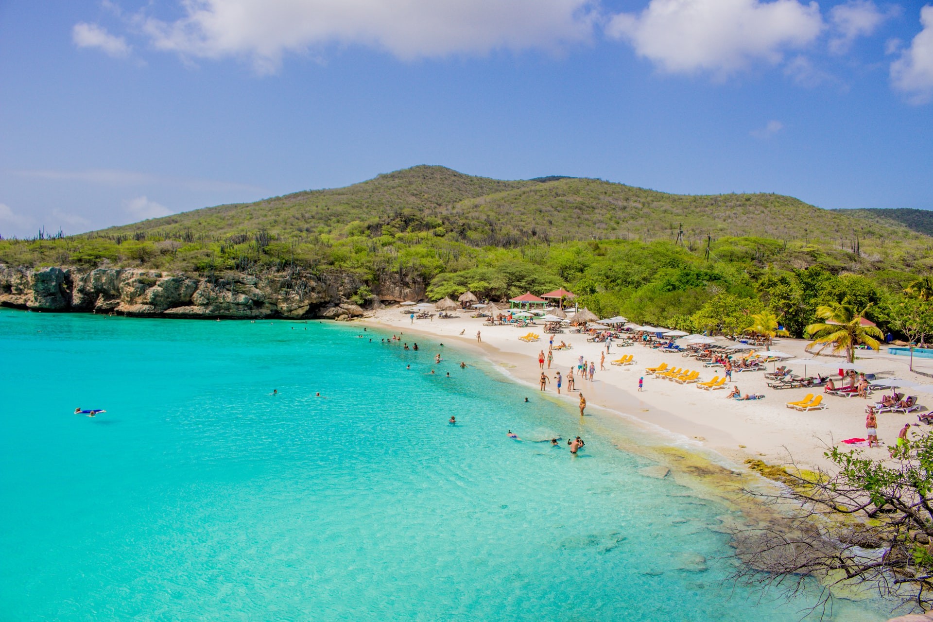 grote knip curaçao stranden tips