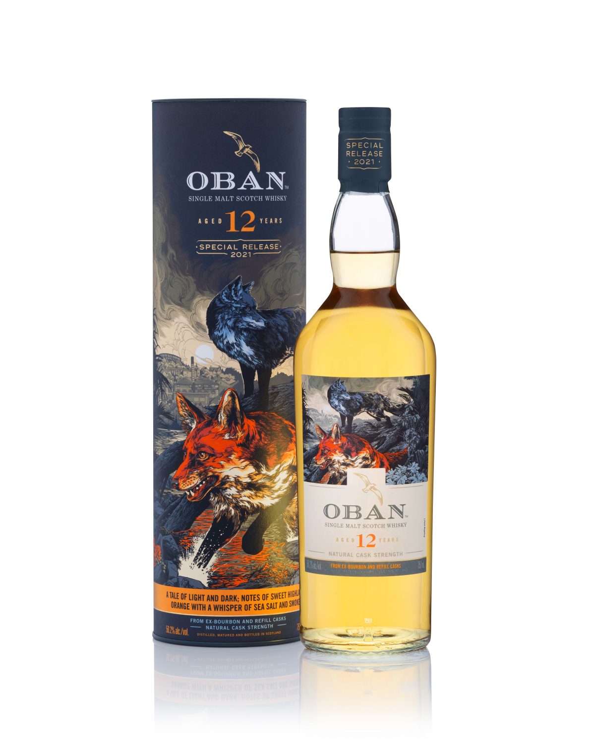 OBAN speciale whisky's 