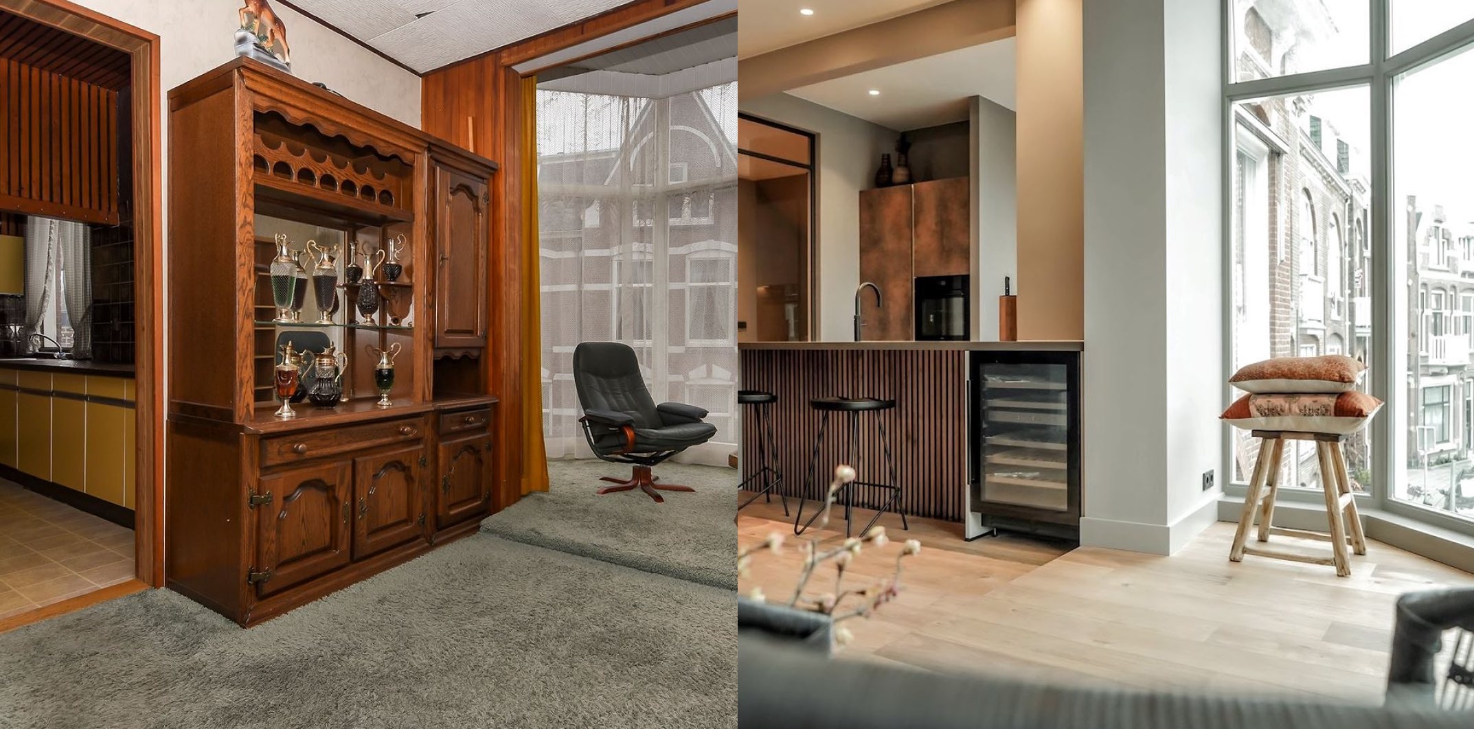 Woning (Den Haag) krijgt strakke renovatie en Funda-vraagprijs verdubbelt