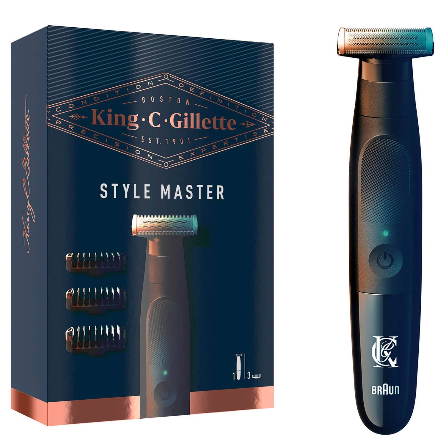 gillette king c style master