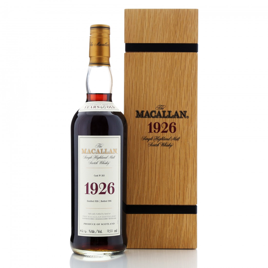 The Macallan 1926 60-Year-Old Fine and Rare