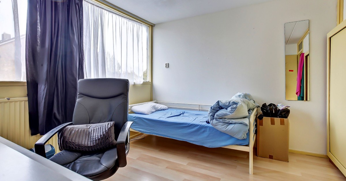 Rommelig studentenhuis in Groningen - slaapkamer