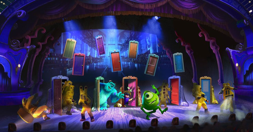 Disney Pixar Show Paris Monsters &CO
