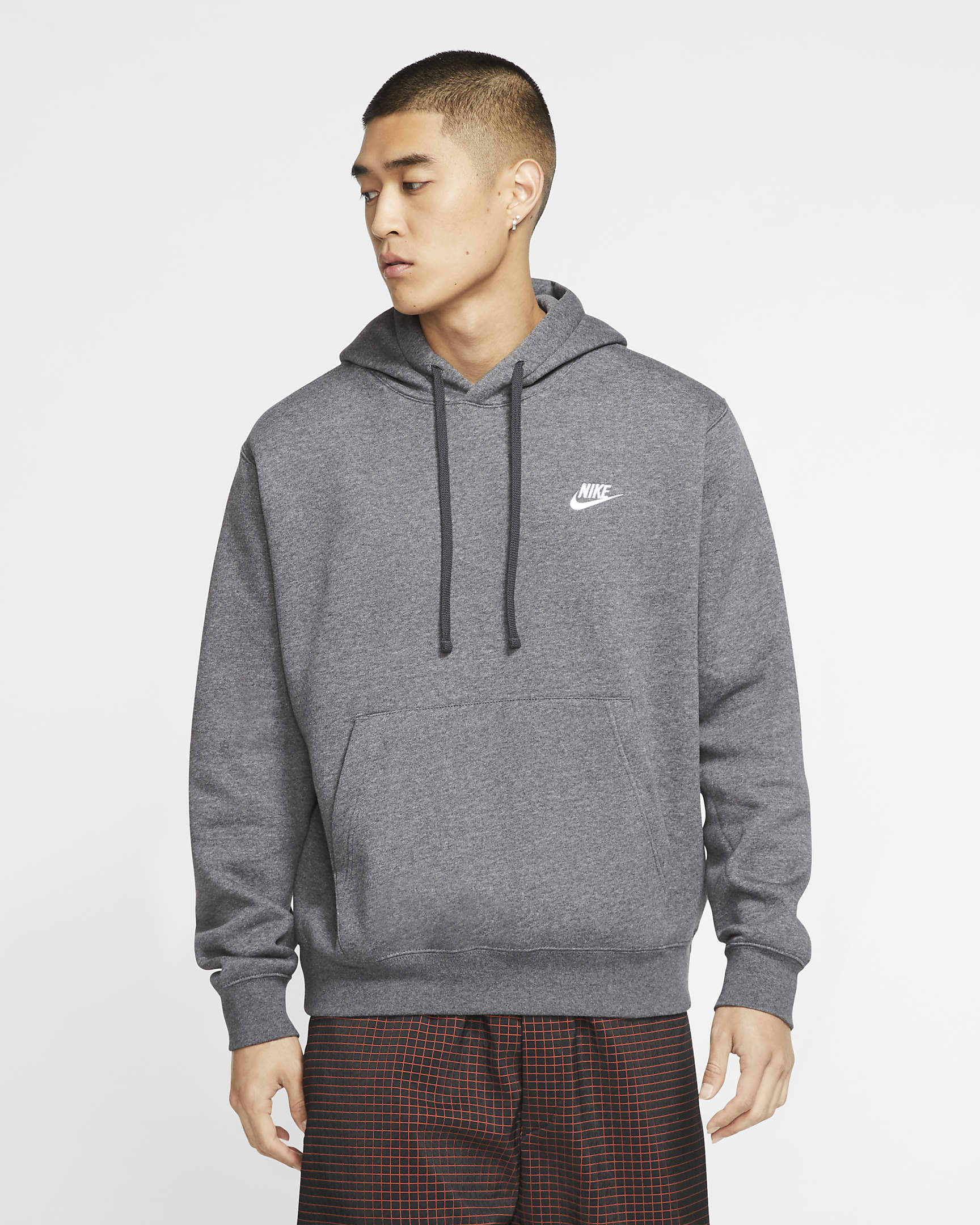 Nike hoodie grijs aanbieding korting