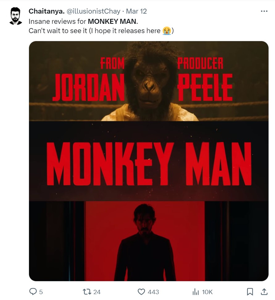 monkey man reviews