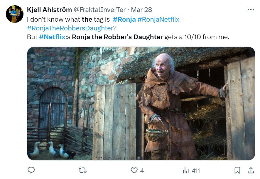 ronja the robber's daughter netflix serie