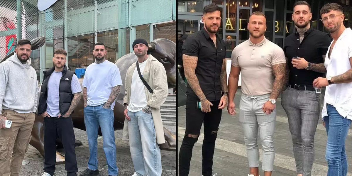 Foto's van vrienden laten zien hoe de mode verandert in 4 jaar tijd