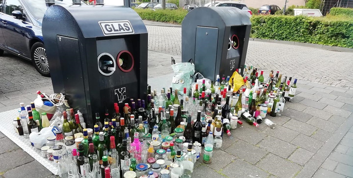 Wist je dat?! Kapotte drinkglazen moet je niet in de glasbak gooien