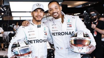 Geniale video: Will Smith bindt Lewis Hamilton vast om zelf te racen