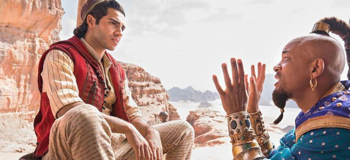 De heerlijke eerste beelden van Will Smith als geest in de nieuwe Aladdin film