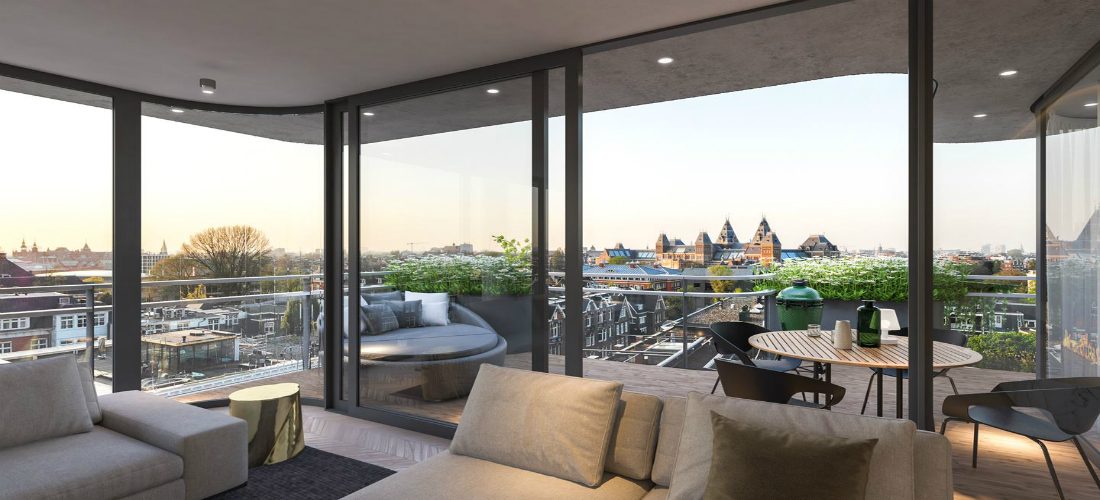 Te koop: het bruutste appartement van Amsterdam is de ultieme natte droom