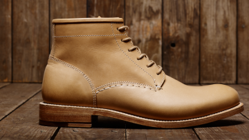 Handgemaakte virgin leather boots van Nederlandse bodem