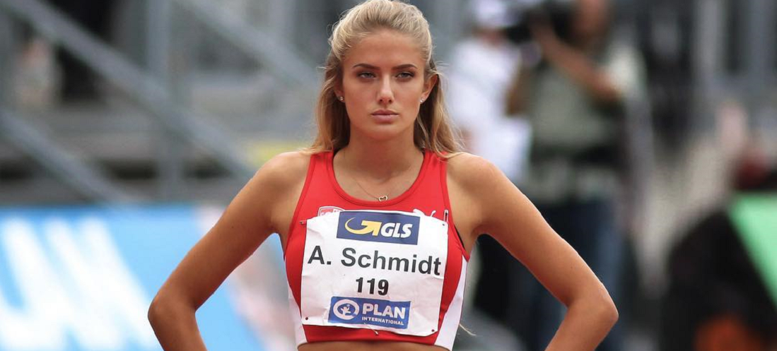 Alica Schmidt is ongetwijfeld de mooiste atlete op de Olympische Spelen 2020