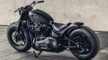 Mighty Guerrila: de bruutste all-black Custom Harley-Davidson