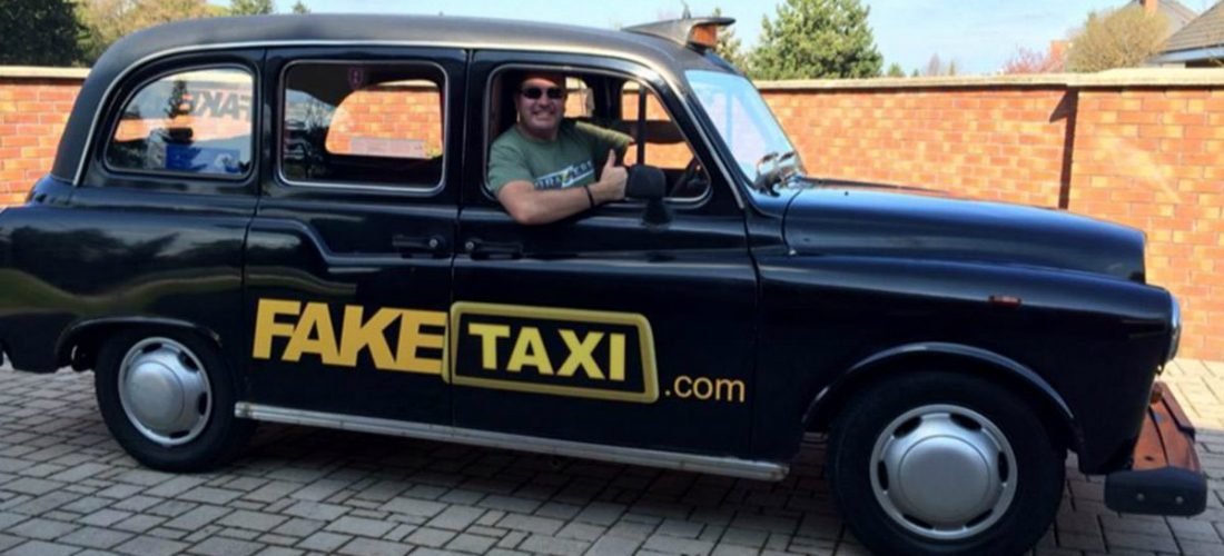 Voor dit bedrag werd de originele Fake Taxi via Ebay verkocht