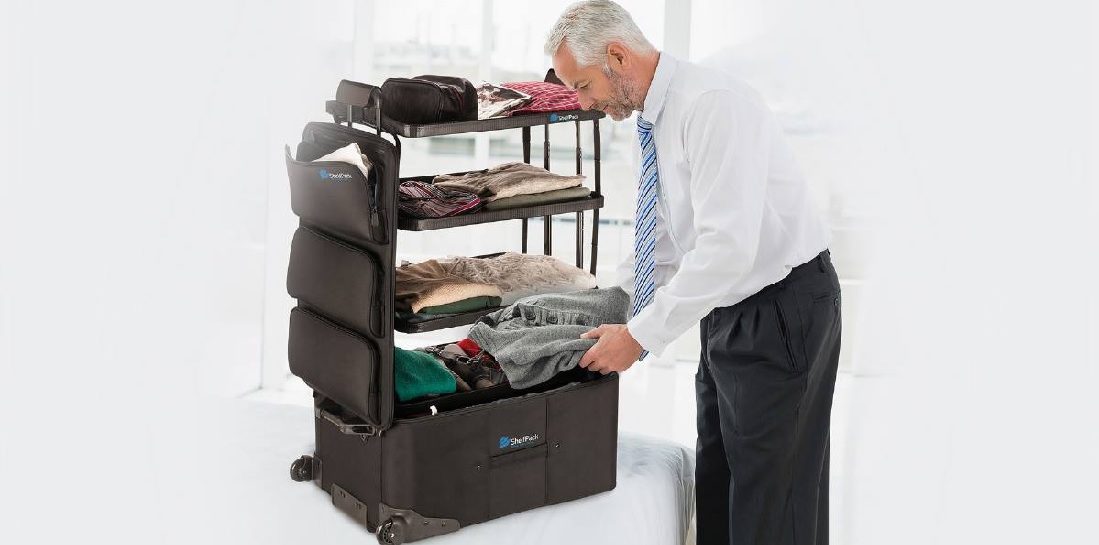 De Shelfpack is ’s werelds handigste reiskoffer