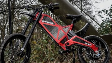 De snelste e-bike ter wereld: de Swind EB-01 gaat 100 kilometer per uur