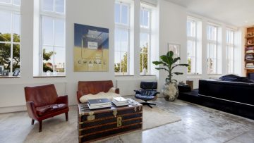 Amsterdams Penthouse van oprichter Denham te koop
