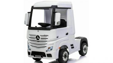 Te koop bij de Makro: geniale elektrische vrachtwagen voor de kids