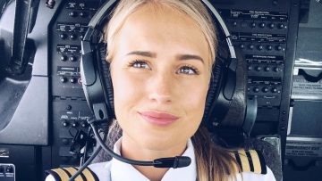 De Zweedse Maria is pilote en een enorme Instagram sensatie