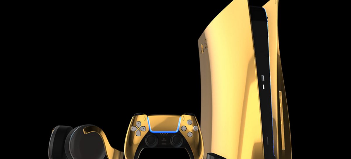 Deze 24 karaat gouden PS5 is dé console voor degene die teveel geld heeft