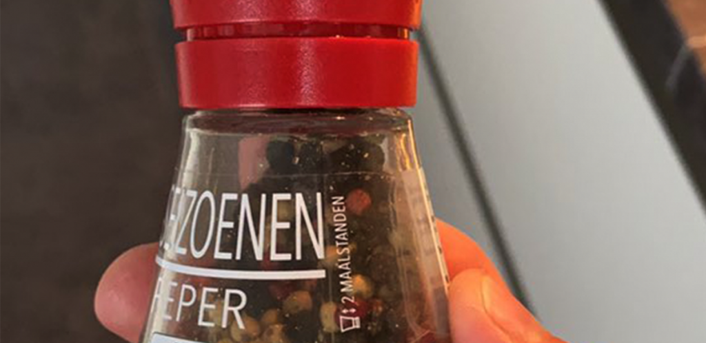 Nieuwe lifehack: supermarkt pepermolens hebben een geheime functie