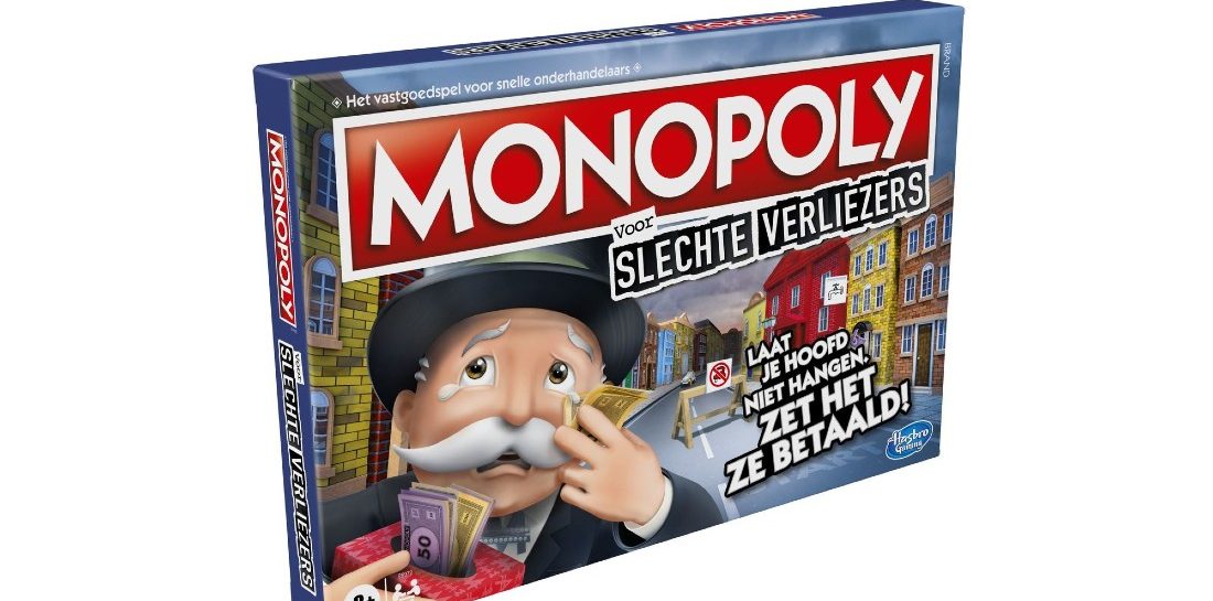 De Monopoly ‘Slechte Verliezers Editie’ is een top spel voor verliezers