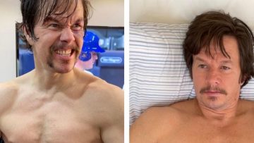 Before & after: Mark Wahlberg komt 13 kg aan in 3 weken