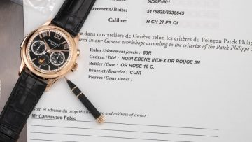 Luxe Patek Philippe horloge van Fabio Cannavaro zal binnenkort worden geveild